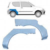 Reparaturni lim stražnjeg blatobrana za Fiat Seicento 1998-2010 / Lijevo+Desno / Set 9599