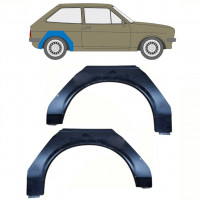 Reparaturni lim stražnjeg blatobrana za Ford Fiesta 1976-1983 / Lijevo+Desno / Set 10735