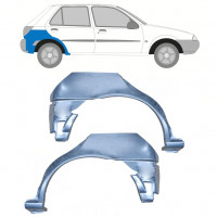 Reparaturni lim stražnjeg blatobrana za Ford Fiesta 1995-1999 / Lijevo+Desno / Set 11023