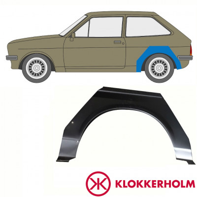 Reparaturni lim stražnjeg blatobrana za Ford Fiesta 1976-1983 / Lijevo 10734