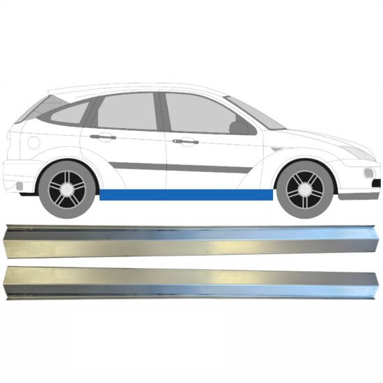 Lim praga za Ford Focus 1998-2004 / Lijevo+Desno / Set 14784
