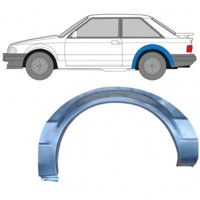 Reparaturni lim stražnjeg blatobrana za Ford Escort 1980-1986 / Lijevo 7817