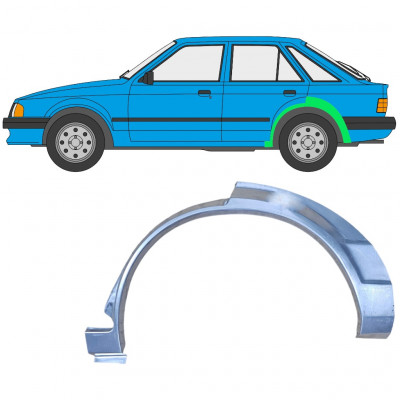 Reparaturni lim stražnjeg blatobrana za Ford Escort 1980-1986 / Lijevo 7821
