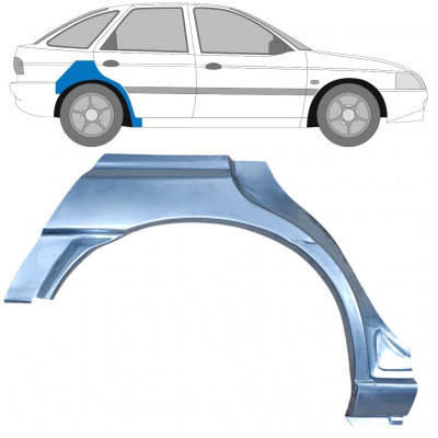 Reparaturni lim stražnjeg blatobrana za Ford Escort 1995-2000 / Desno 8990