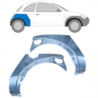 Reparaturni lim stražnjeg blatobrana za Ford KA 1996-2008 / Lijevo+Desno / Set 10771