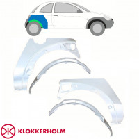 Unutarnji + vanjski reparaturni lim stražnjeg blatobrana za Ford KA 1996-2008 / Set 10777