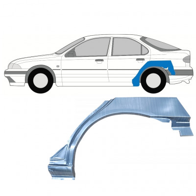 Reparaturni lim stražnjeg blatobrana za Ford Mondeo 1993-2000 / Lijevo 8048