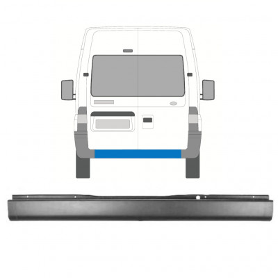 Stražnji branik za Ford Transit 2000-2013 8936