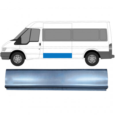 Niski reparaturni lim boka za Ford Transit 2000- / MWB / LWB / Lijeva = Desna (simetrična) 5322
