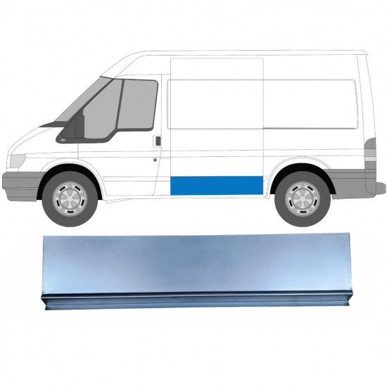 Vanjski reparaturni lim boka za Ford Transit 2000- / SWB / Lijeva = Desna (simetrična) 5334