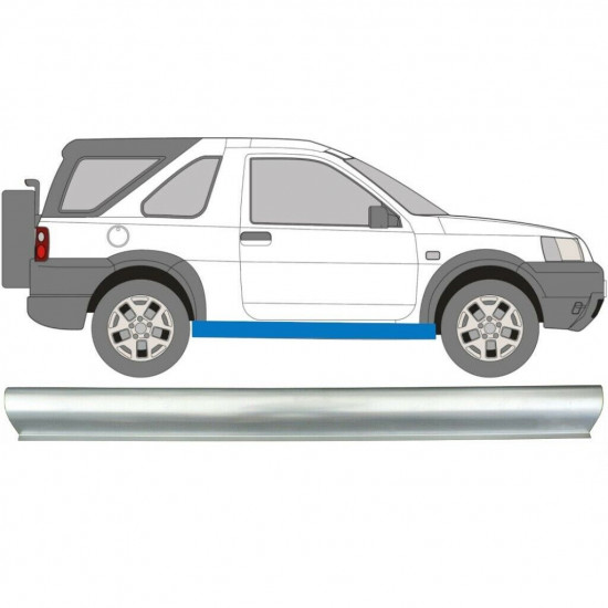 Lim praga za Land Rover Freelander 1997-2006 / Lijeva = Desna (simetrična) 8813