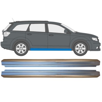 Lim praga za Fiat Freemont 2011-2015 / Lijevo+Desno / Set 15006