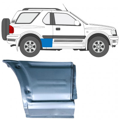 Reparaturni lim stražnjeg blatobrana za Opel Frontera B 1999-2002 / Desno 12829