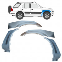 Reparaturni lim prednjeg blatobrana za Opel Frontera B 1999-2002 / Set 11204