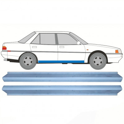 Lim praga za Mitsubishi Galant 1987-1993 / Lijeva = Desna (simetrična) / Set 10597