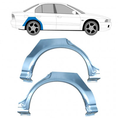 Reparaturni lim stražnjeg blatobrana za Mitsubishi Galant 1996-2003 / Lijevo+Desno / Set 9161