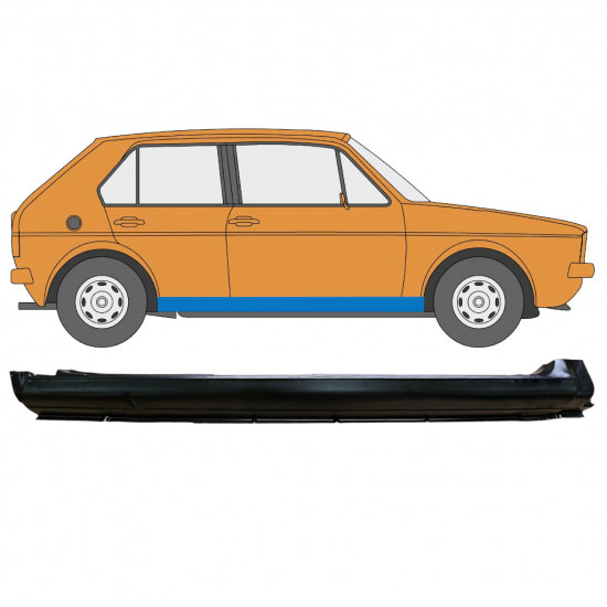 Lim praga za VW Golf 1 1974- / Desno 7349