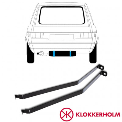 Obujmice spremnika goriva za VW Golf 1 1974-1983 11024