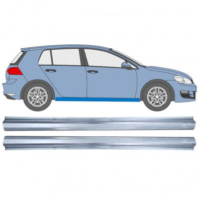 Lim praga za VW Golf 7 2012- / Set 12454