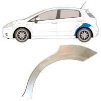 Reparaturni lim stražnjeg blatobrana za Fiat Grande Punto Evo 2005- / Lijevo 14760