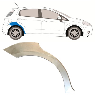 Reparaturni lim stražnjeg blatobrana za Fiat Grande Punto Evo 2005- / Desno 14759