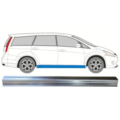 Lim praga za Mitsubishi Grandis 2004-2011 / Lijeva = Desna (simetrična) 14531
