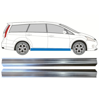 Lim praga za Mitsubishi Grandis 2004-2011 / Lijevo+Desno 14528