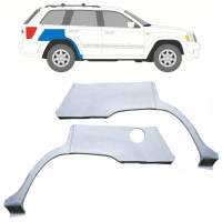 Reparaturni lim stražnjeg blatobrana za Jeep Grand Cherokee 2005-2010 / Lijevo+Desno / Set 10657