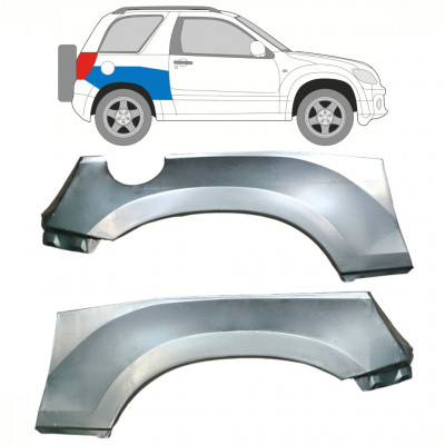 Gornji dio reparaturnog lima stražnjeg blatobrana za Suzuki Grand Vitara 2005-2012 / Lijevo+Desno / Set 10267