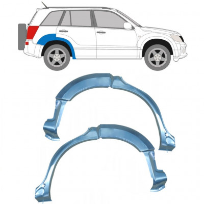 Reparaturni lim stražnjeg blatobrana za Suzuki Grand Vitara 2005-2012 / Lijevo+Desno / Set 9220