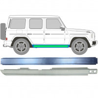 Unutarnji + vanjski lim praga za Mercedes G-Class 1979-  / Desno 11773