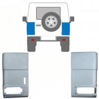 Reparaturni lim stražnjeg kuta za Mercedes G-Class W463 1992- / Lijevo+Desno / Set 10115