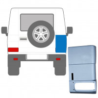 Reparaturni lim stražnjeg kuta / bez otvora za gorivo za Mercedes G-Class 1992- / Desno 5551