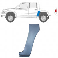 Reparaturni lim stražnjeg kuta za Toyota Hilux 2001 -2005 / Lijevo / Dvostruka kabina 7661