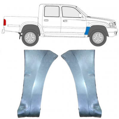 Reparaturni lim prednjeg blatobrana za Toyota Hilux 2001-2005 / Lijevo+Desno / Set 10068