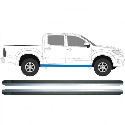 Lim praga za Toyota Hilux 2005-2015 / Lijeva = Desna (simetrična) / Set 9576