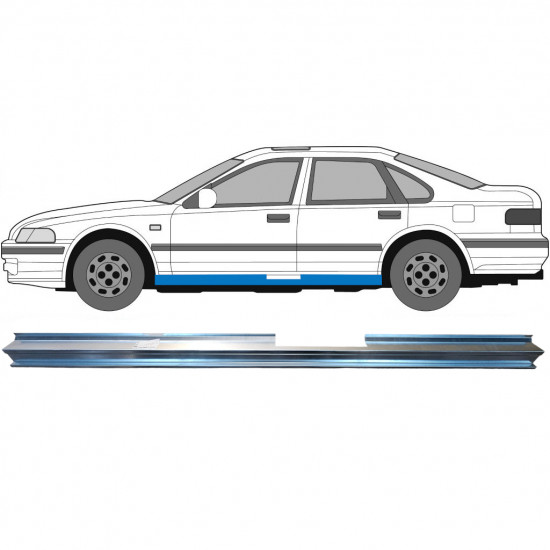 Lim praga za Honda Accord 1993-1998 / Lijevo 5889