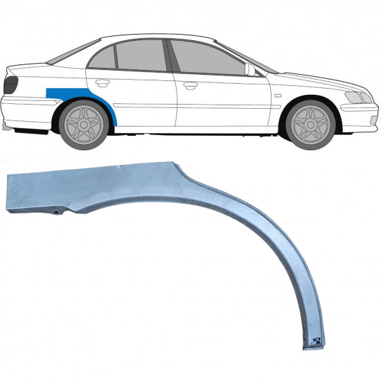 Reparaturni lim stražnjeg blatobrana za Honda Accord 1998-2002 / Desno 5263
