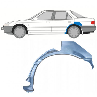 Reparaturni lim stražnjeg blatobrana za Honda Accord 1985-1989 / Lijevo 7598