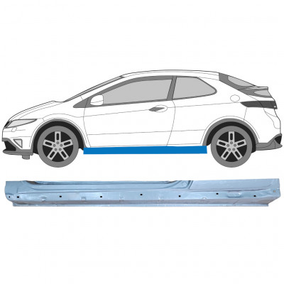 Lim praga za Honda Civic 2005-2011 / Lijevo 7195