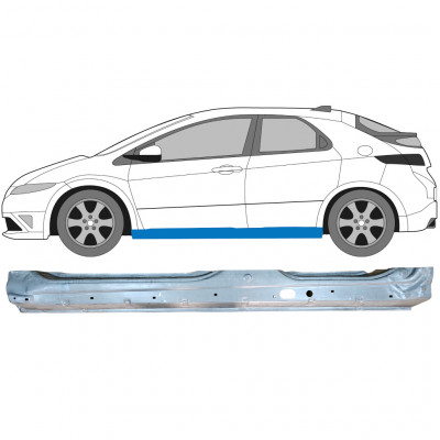 Lim praga za Honda Civic 2005-2011 / Lijevo 7193