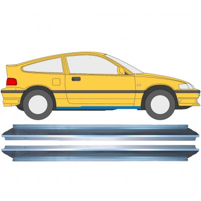 Lim praga za Honda CRX 1987-1992 / Lijevo+Desno / Set 9302