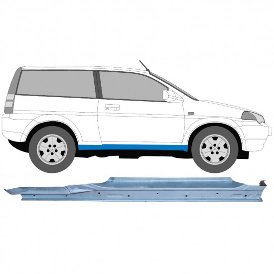 Lim praga za Honda HRV 1999-2006 / Desno 5855