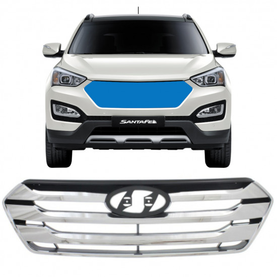 Rešetka za Hyundai Santa Fe 2012-2018 7520