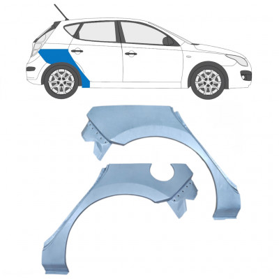 Reparaturni lim stražnjeg blatobrana za Hyundai I30 2007-2012 / Lijevo+Desno / Set 5472