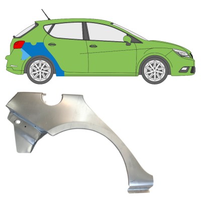 Reparaturni lim stražnjeg blatobrana za Seat Ibiza 2008-2017 / Desno 14607