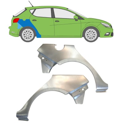 Reparaturni lim stražnjeg blatobrana za Seat Ibiza 2008-2017 / Lijevo+Desno / Set 14609