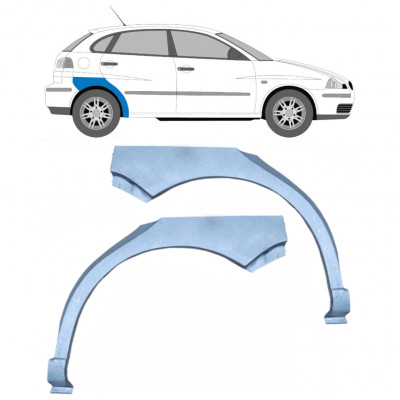 Reparaturni lim stražnjeg blatobrana za Seat Ibiza Cordoba 2002-2008 / Lijevo+Desno / Set 9232
