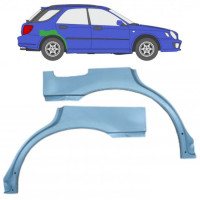 Reparaturni lim stražnjeg blatobrana za Subaru Impreza Gg 2000-2007 / Lijevo+Desno / Set 10463