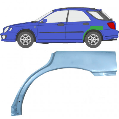 Reparaturni lim stražnjeg blatobrana za Subaru Impreza Gg 2000-2007 / Lijevo 5915